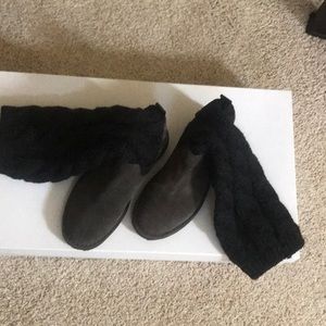 Anthropologie Miss Albright Boots Grey Size 6